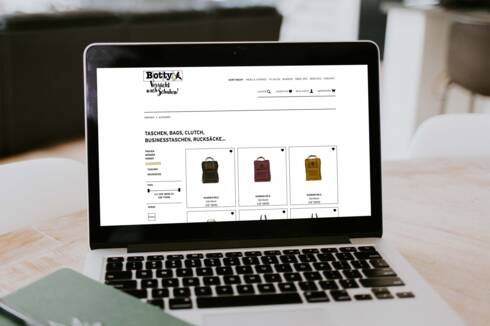 Botty Shopware 5 Website by Media Motion AG, St.Gallen, Schweiz